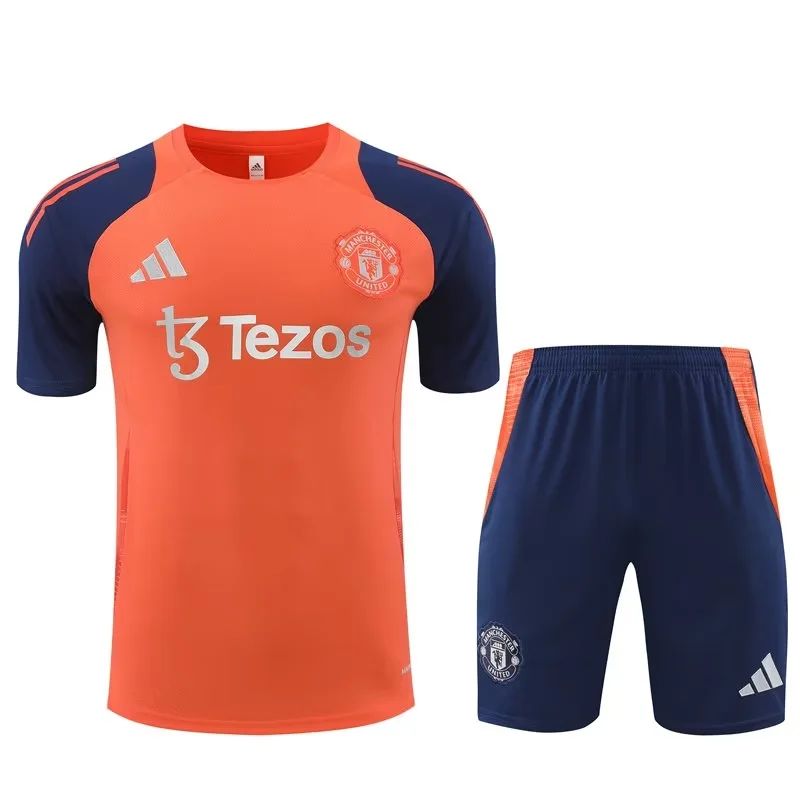 2024/2025 Man Utd Training Wear Suit Shirt 1:1 Thai Quality