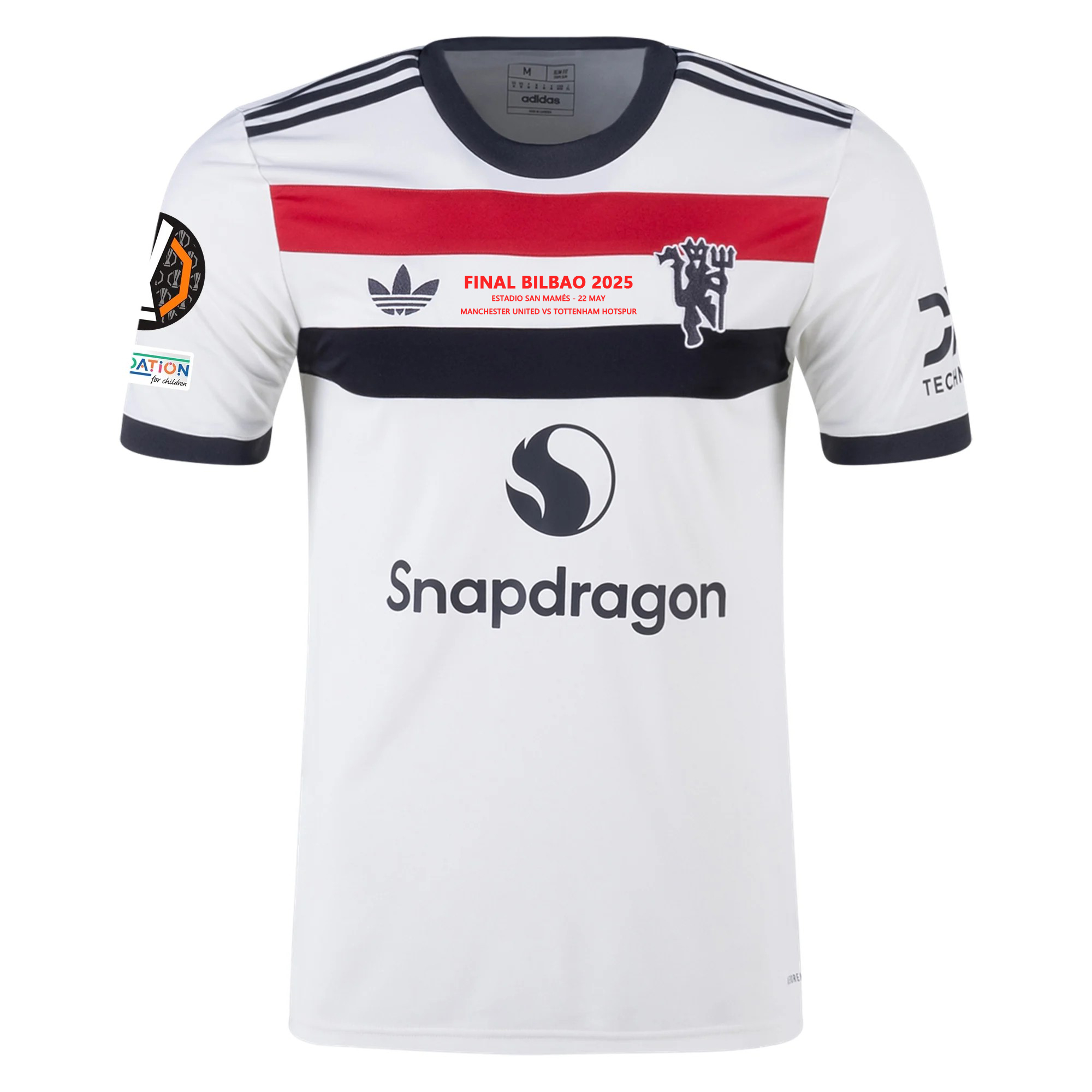24/25 Manchester United Third Away Jersey w/ Europa League Patches