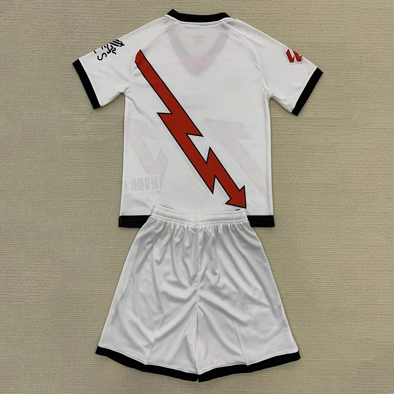 24/25 Rayo Vallecano Home Jersey + Shorts 1:1 Thai Quality
