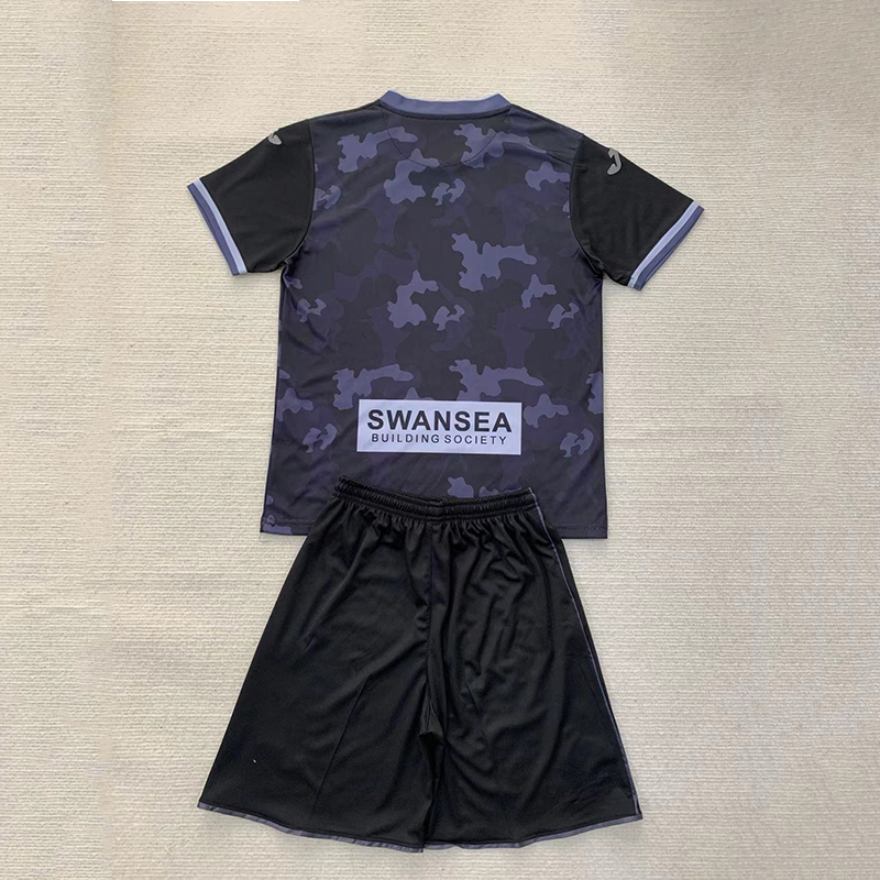24/25 Swansea City Away Football Jersey+shorts 1:1 Thai Quality