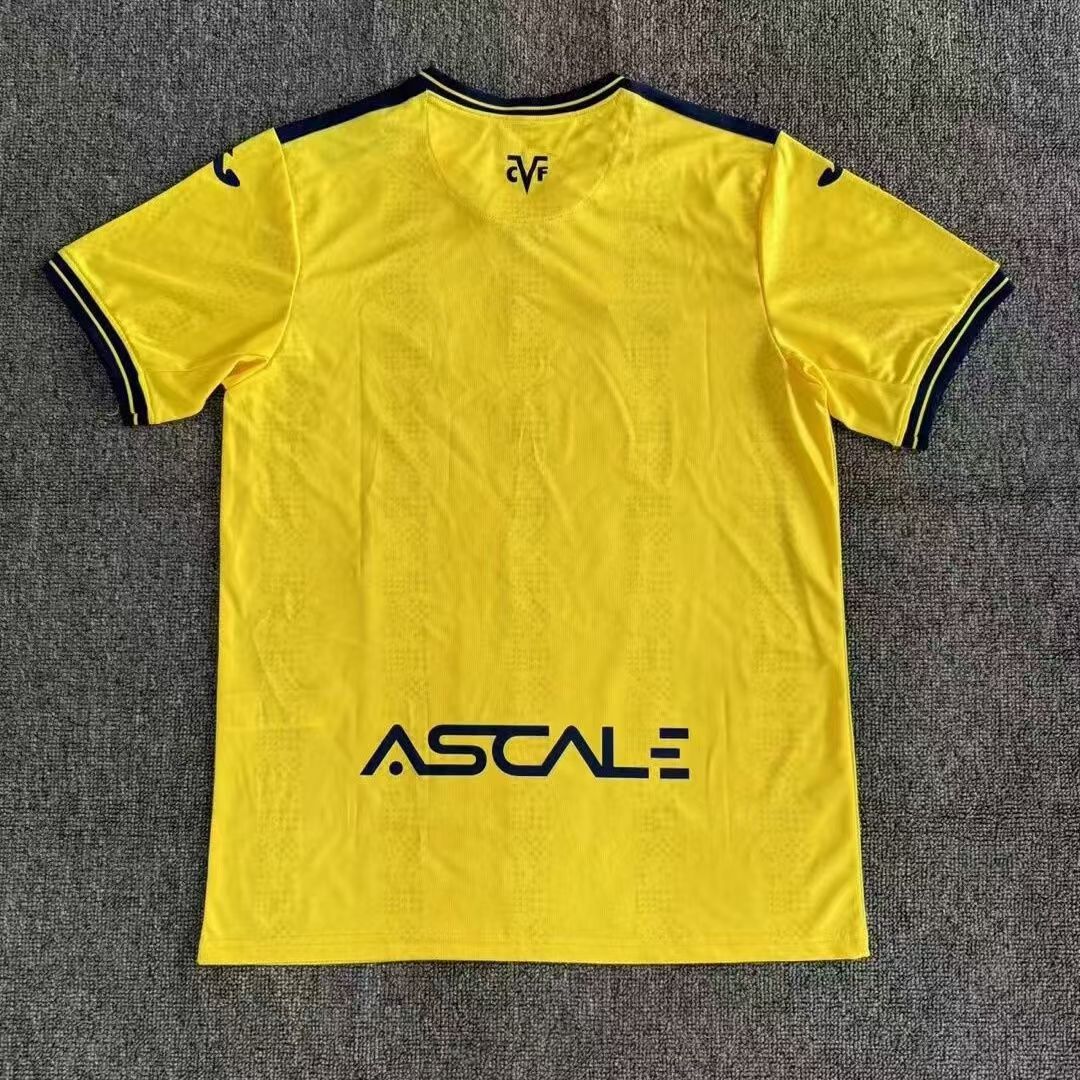 24/25 Villarreal Home Jersey 1:1 Thai Quality