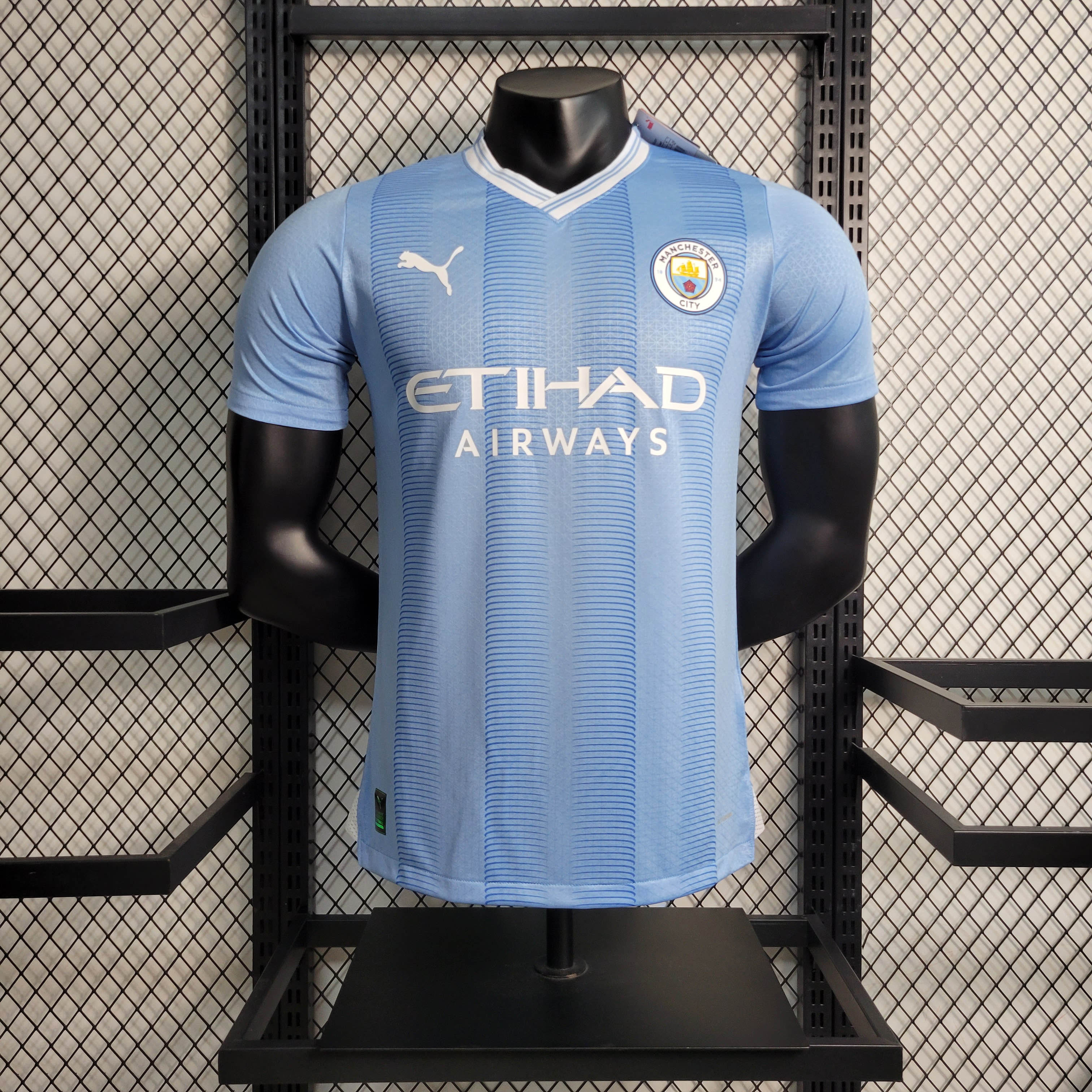 2023/2024 Player Version MCFC Home Football Shirt 1:1 Thai Quality