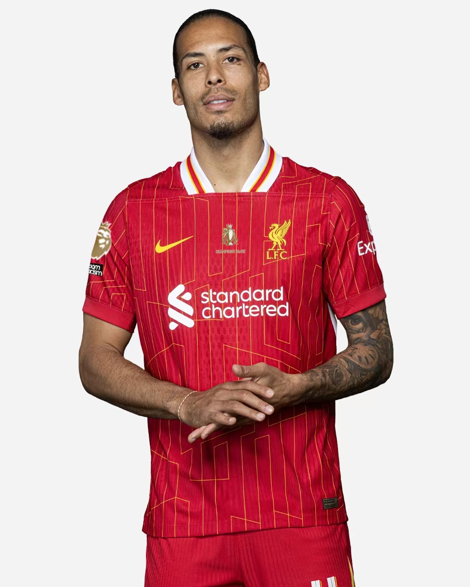 (S-4XL) Liverpool 24-25 Premier League Champions Home Kit 1:1 Thai Quality