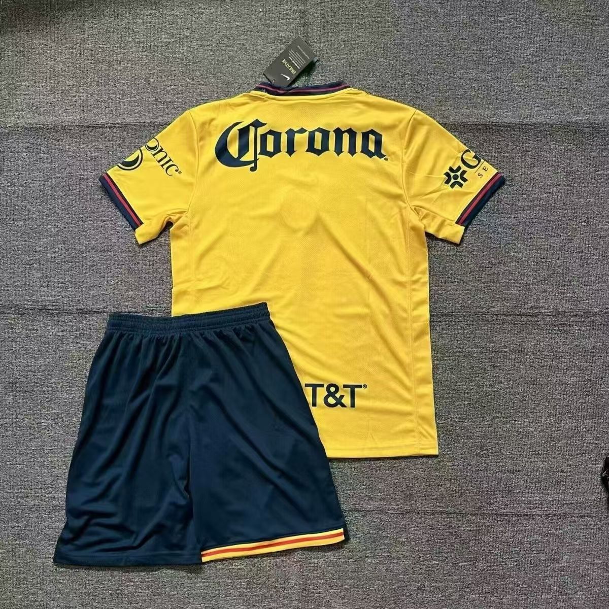 Kids Size 24/25 Club America Home Kit 1:1 Thai Quality