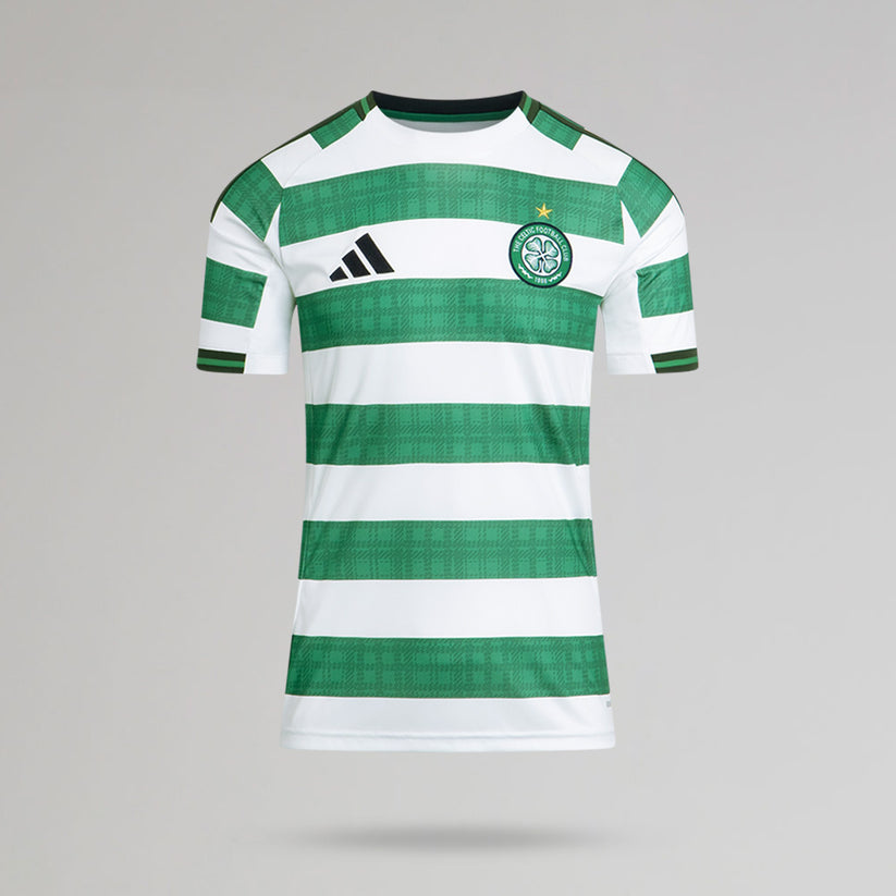 Celtic 2025/26 Home Shirt with No Sponsor 1:1 Thai quality
