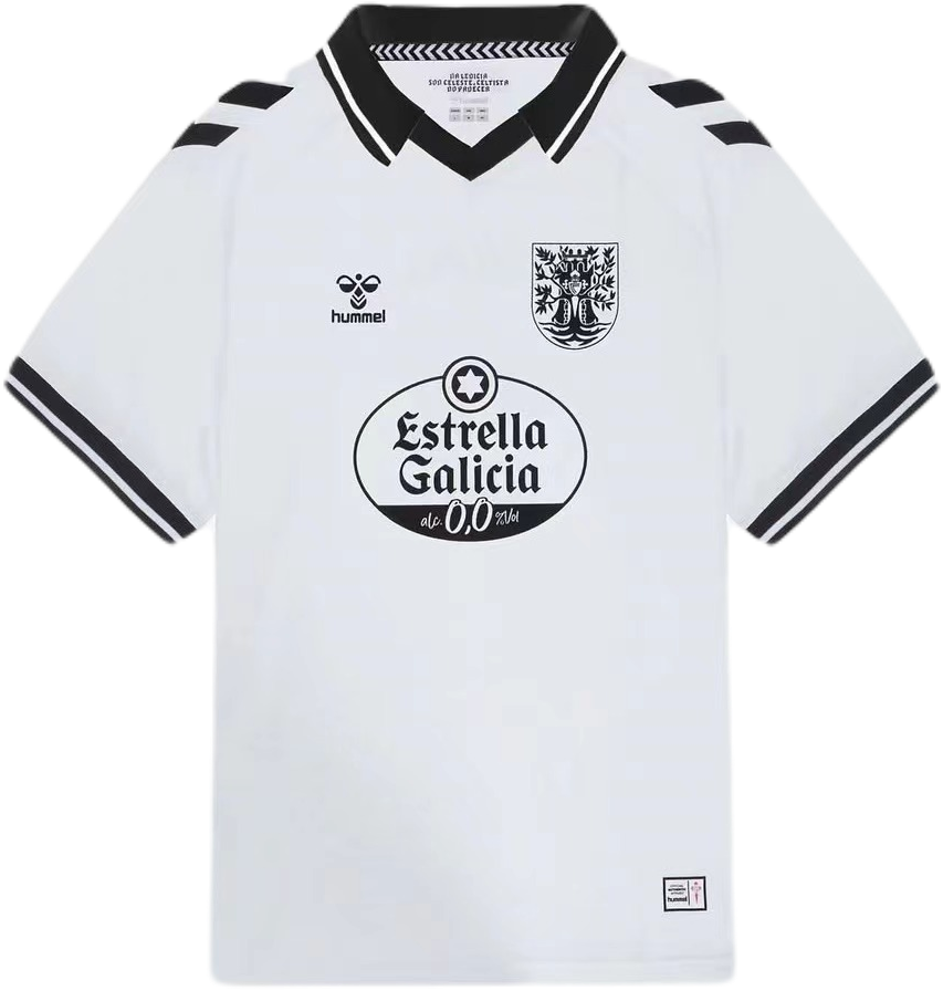 Camisola especial branca Celta Vigo 2025 'Oliveira 100o Aniversário'