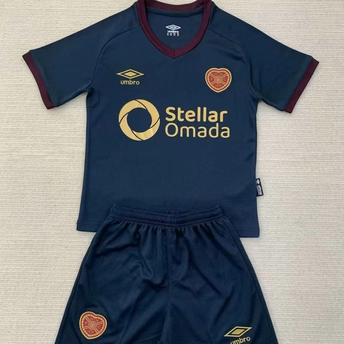 Kids Size 24/25 hearts fc Third Kit 1:1 Thai Quality