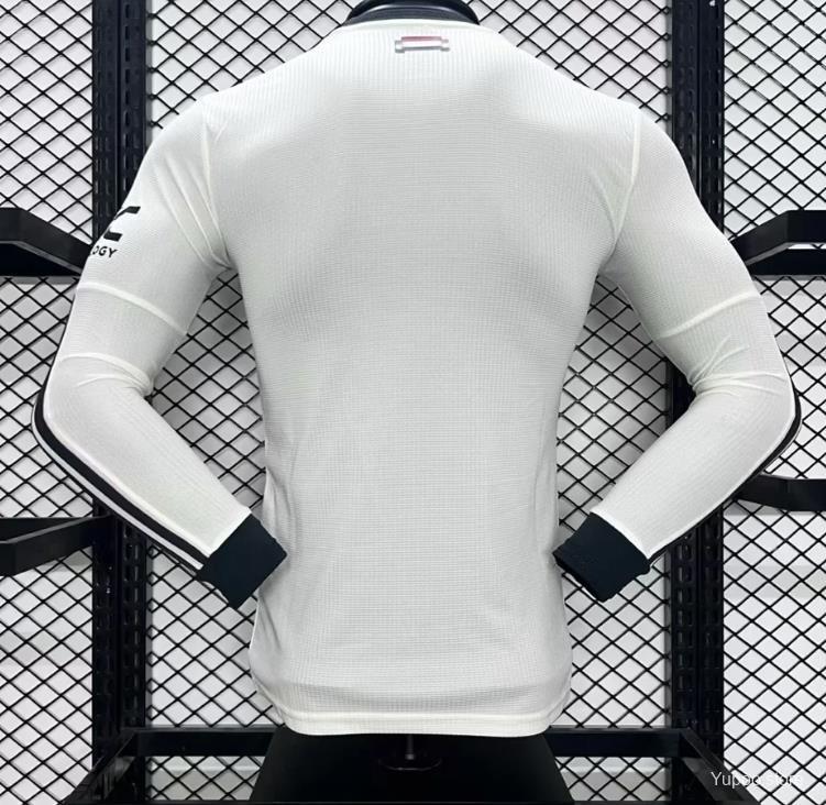 Player Version 24/25 Man Utd Third Long Sleeve Jersey 1:1 Thai quality