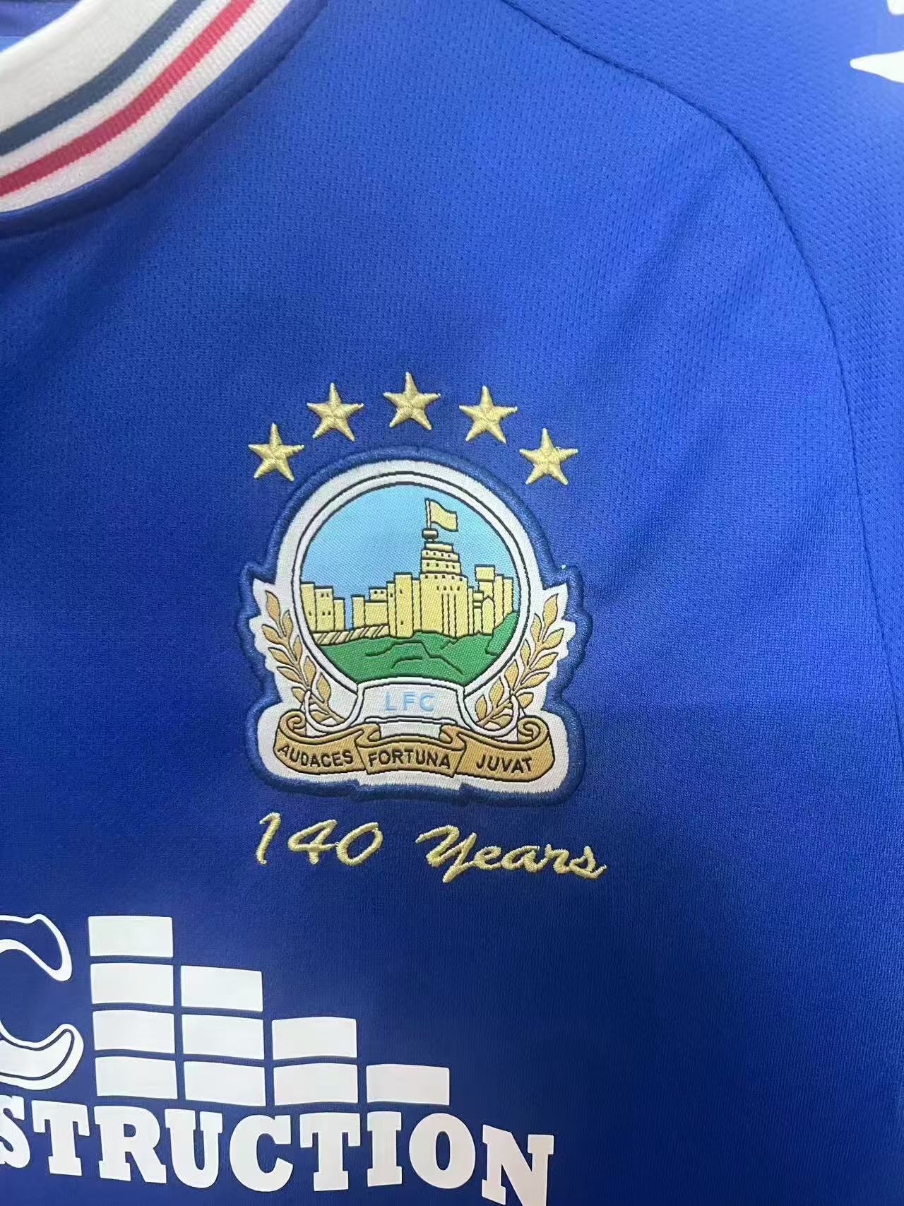 (S-4XL)25/26 Linfield 140th Anniversary Home Kit 1:1 Thai quality