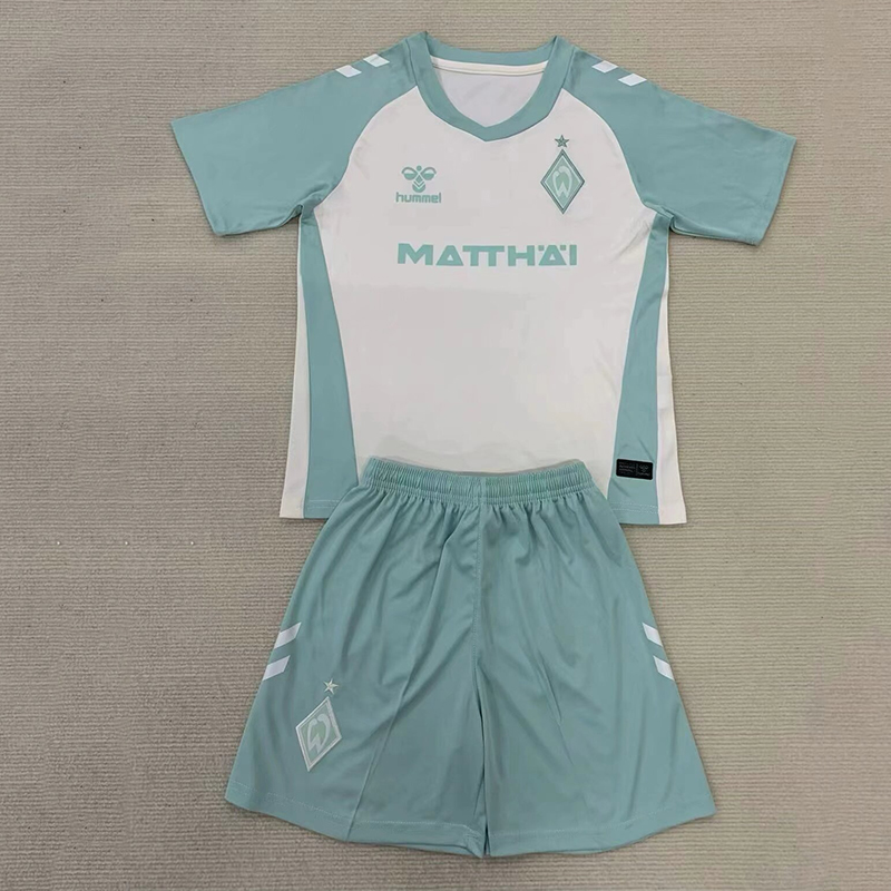 Werder Bremen Away Jersey 24/25 Football Jersey + Shorts 1:1 Thai quality
