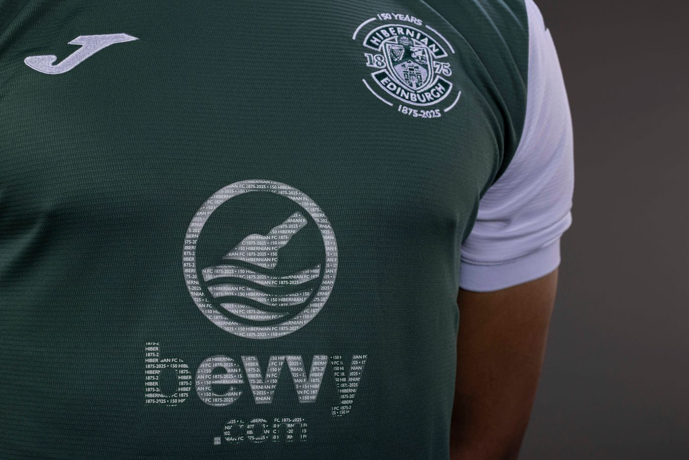 (S-4XL)Hibernian FC 150th Anniversary 2025-26 Home Kit 1:1 Thai quality