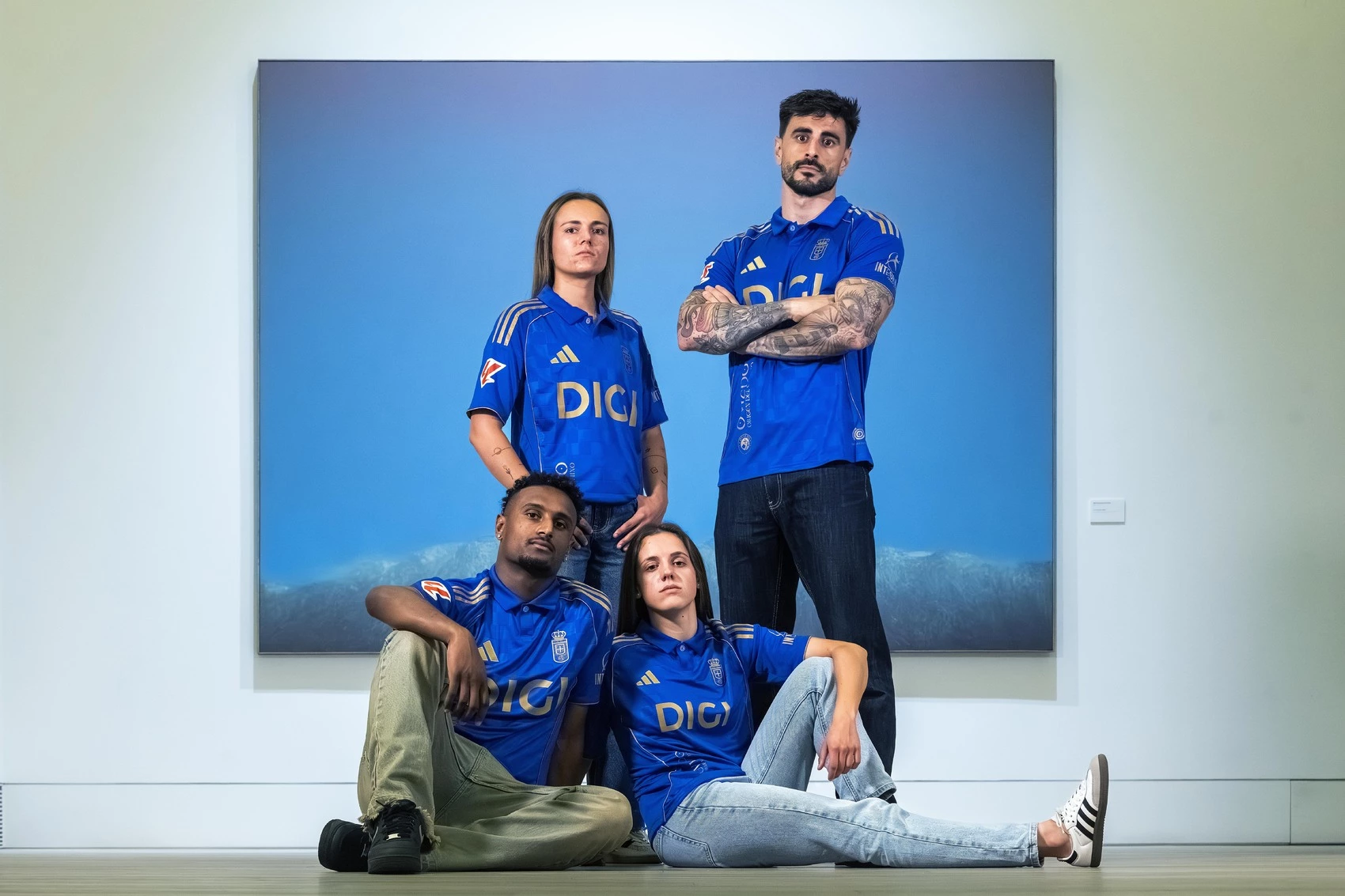 Real Oviedo 25-26 La Liga Centenary Home Kit
