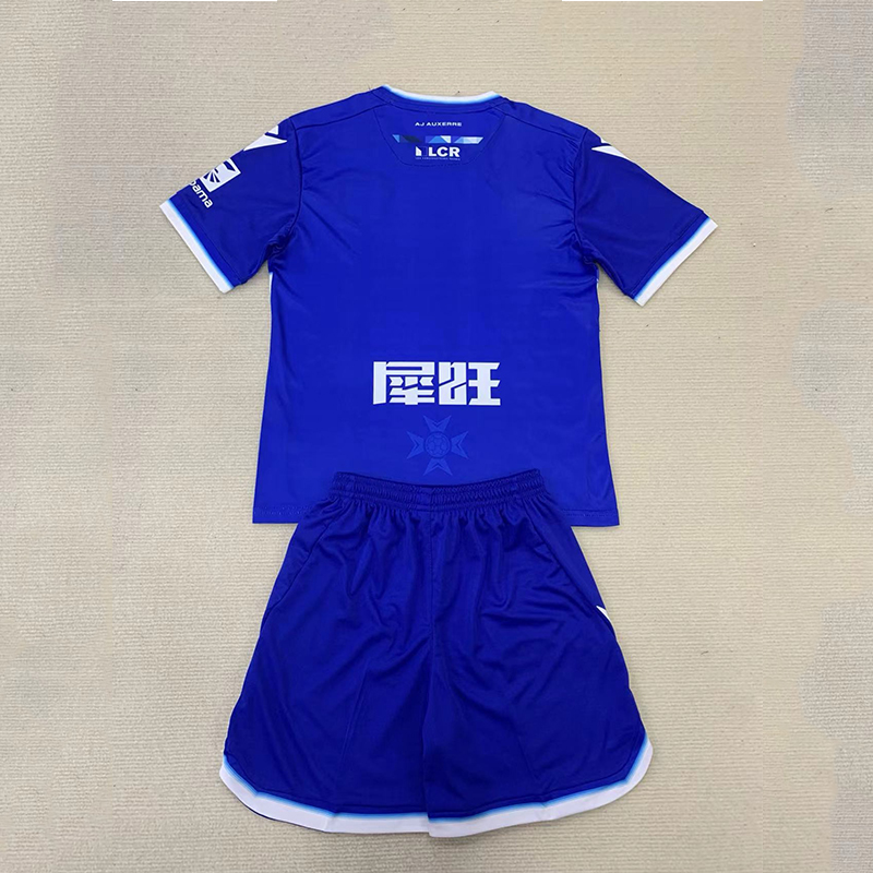 24/25 AJ Auxerre third away football jersey + shorts 1:1 Thai Quality