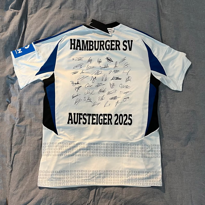 2025 Hamburger SV Promotion To Bundesliga Commemorative Kit