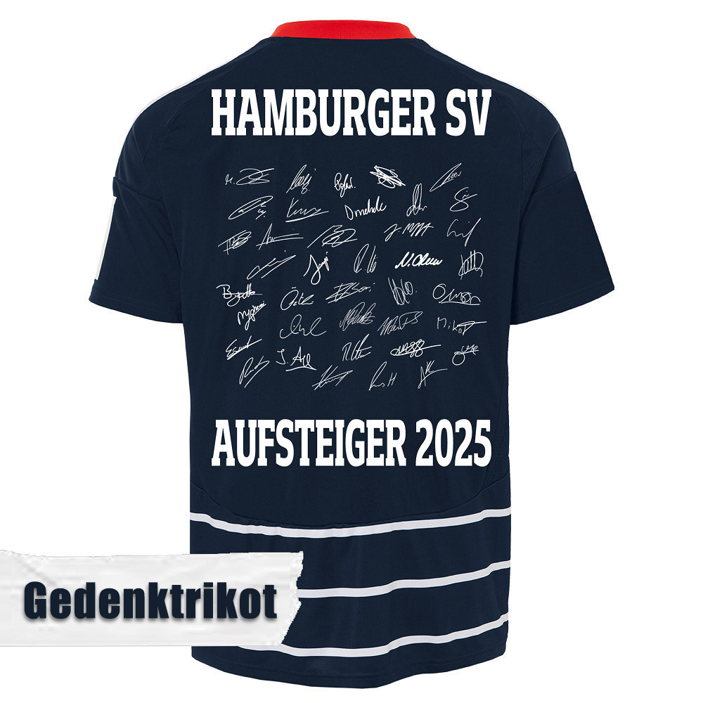 2025 Hamburger SV Promotion To Bundesliga Commemorative Away Kit