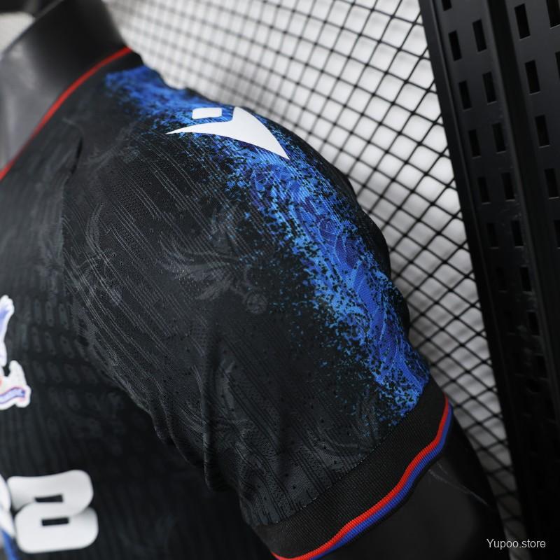 Player Version 24/25 Crystal Palace Third Black Jersey 1:1 Thai Quality