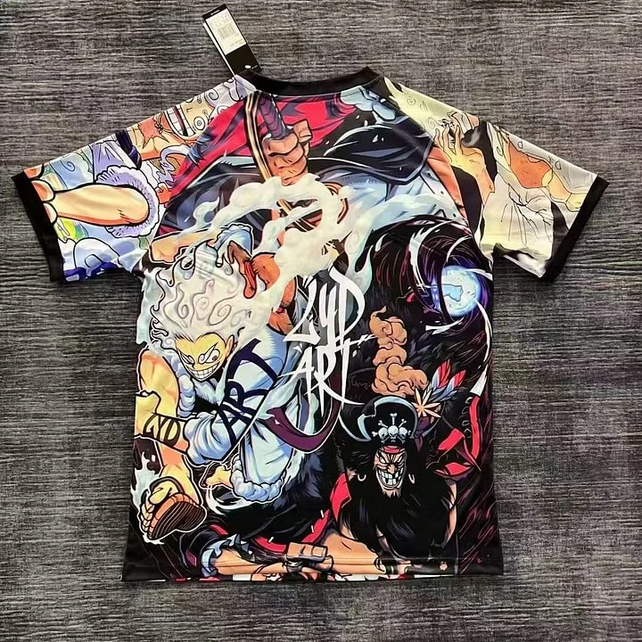 24/25 New Japanese One Piece Luffy Anime Jersey 1:1 Thai Quality