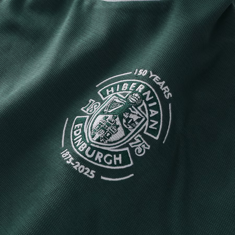 (S-4XL)Hibernian FC 150th Anniversary 2025-26 Home Kit 1:1 Thai quality
