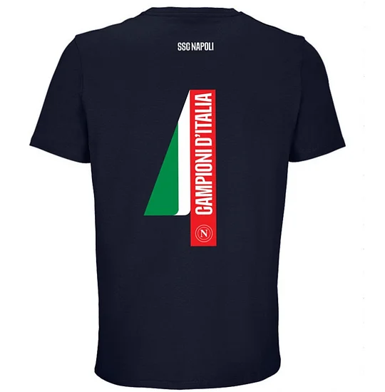 (S-4XL)SSC Napoli Campioni d'Italia T-Shirt 2024/2025