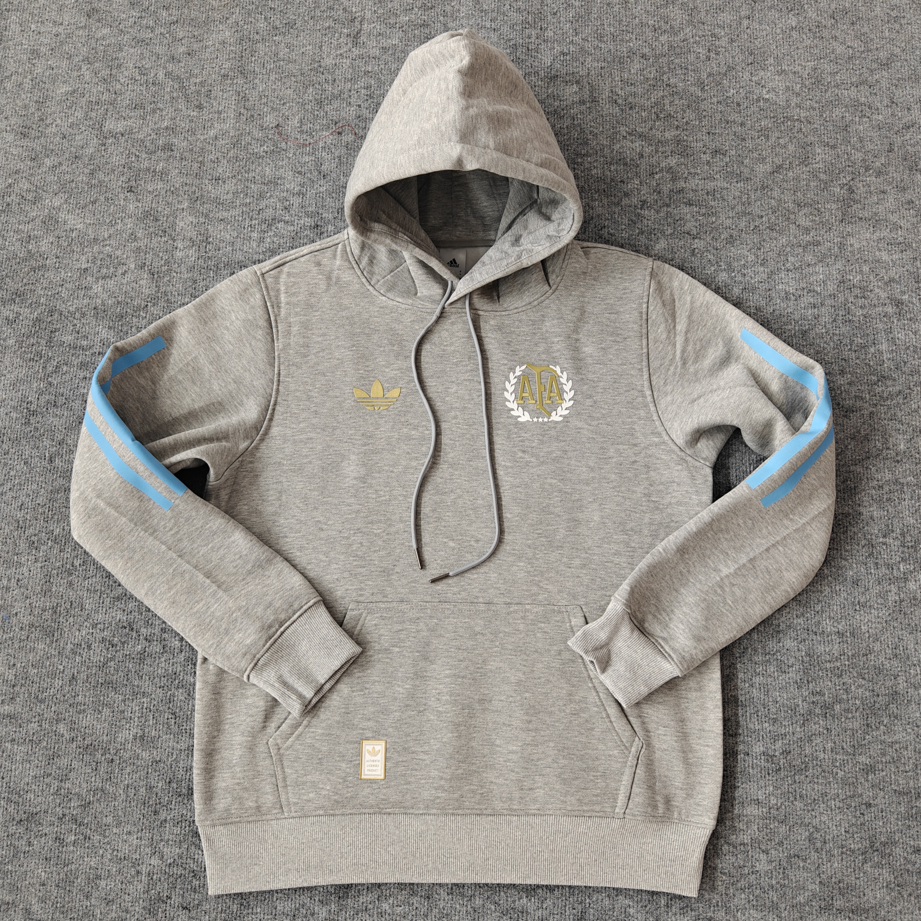 24/25 Argentina 50th Anniversary Grey Hoodie 1:1 Thai quality
