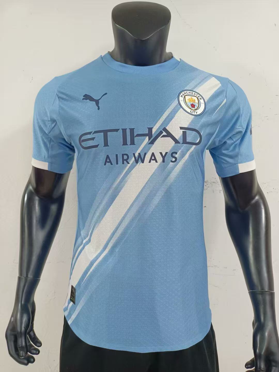 Player Version Manchester City Home Kit 25/26 Football Jersey 1:1 Thai quality