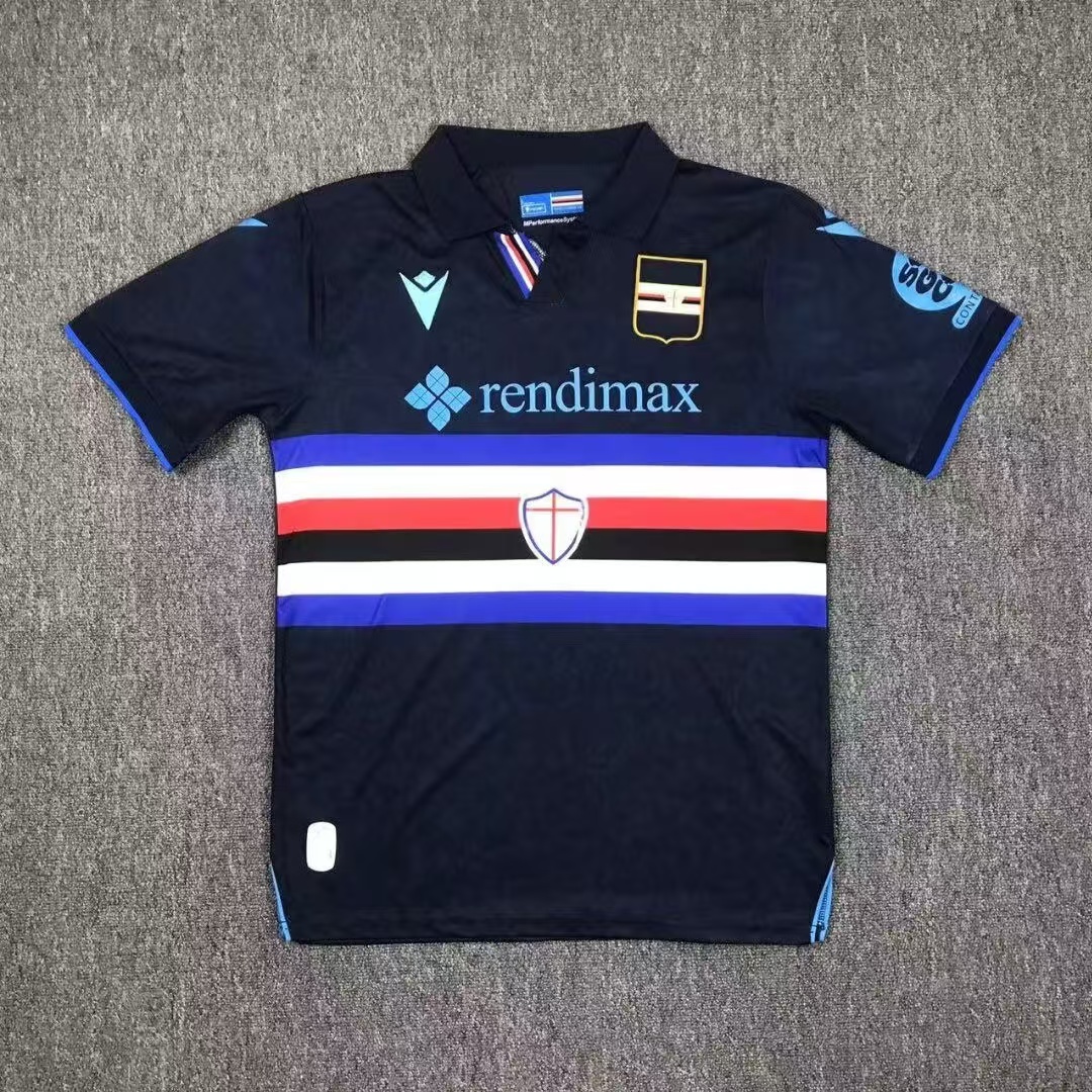 24/25 Sampdoria third away football jersey