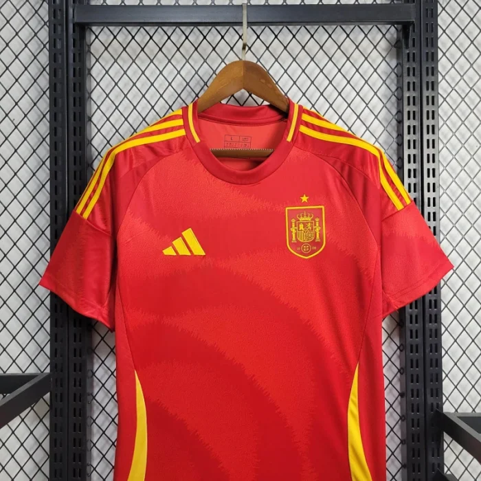 Spain Home Kit 24/25 Euro Cup 2024 Football Jersey