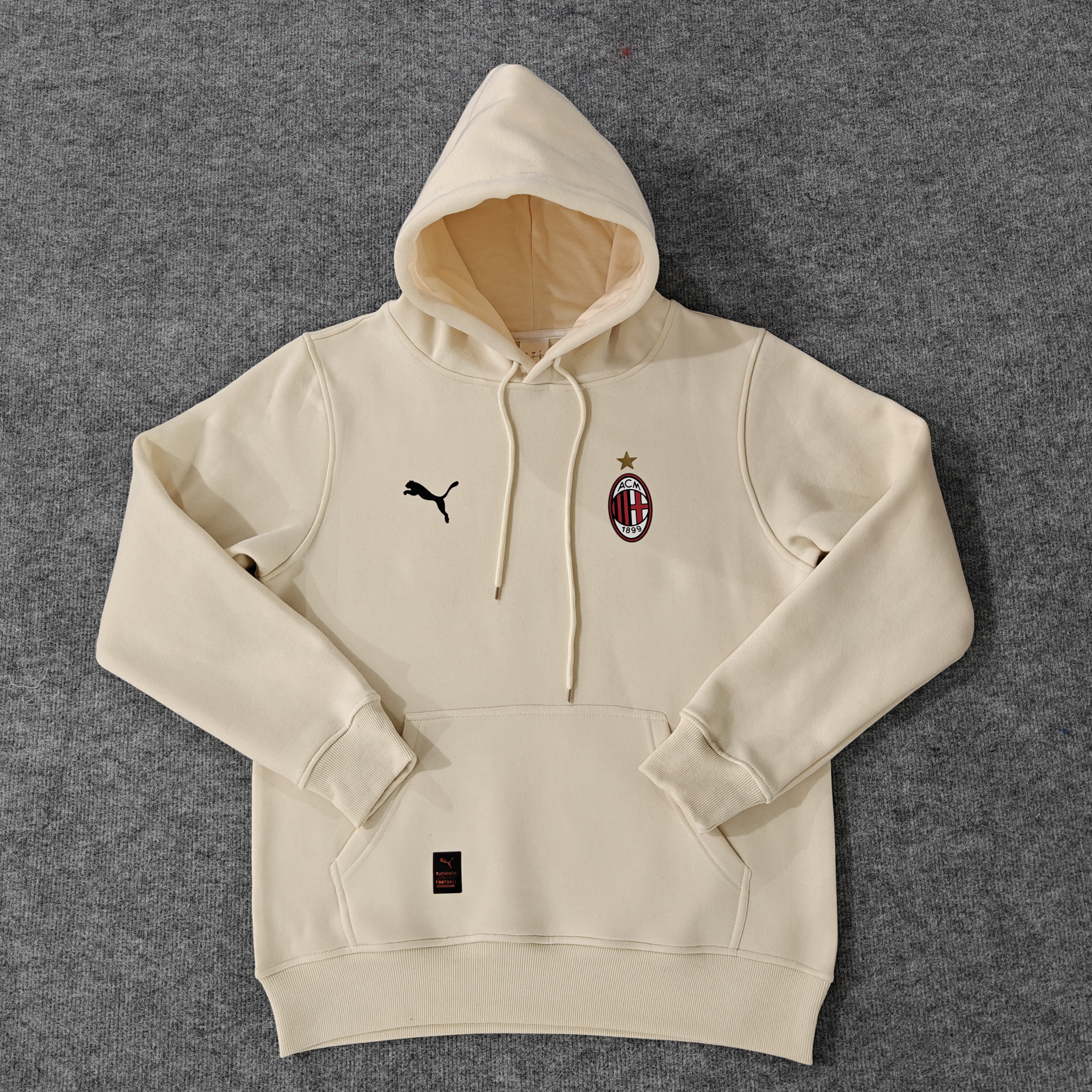 24/25 AC Milan players apricot hoodie 1:1 Thai quality
