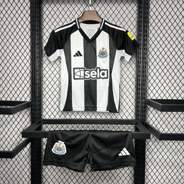 2024/2025 Newcastle United Home Football Jersey Shirt 1:1 Thai Quality Kids Size