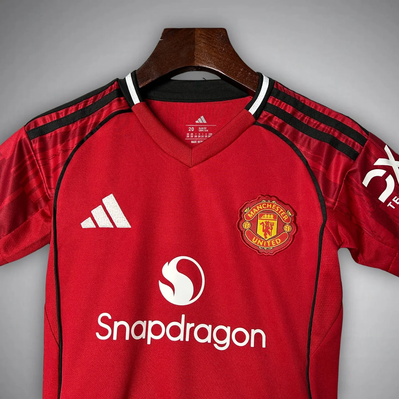 Kids Man Utd Home Kit 25/26 Football Jersey 1:1 Thai quality