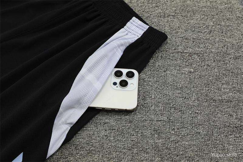 24/25 Real Madrid White Special Short Sleeve Jersey+Shorts  1:1 Thai quality