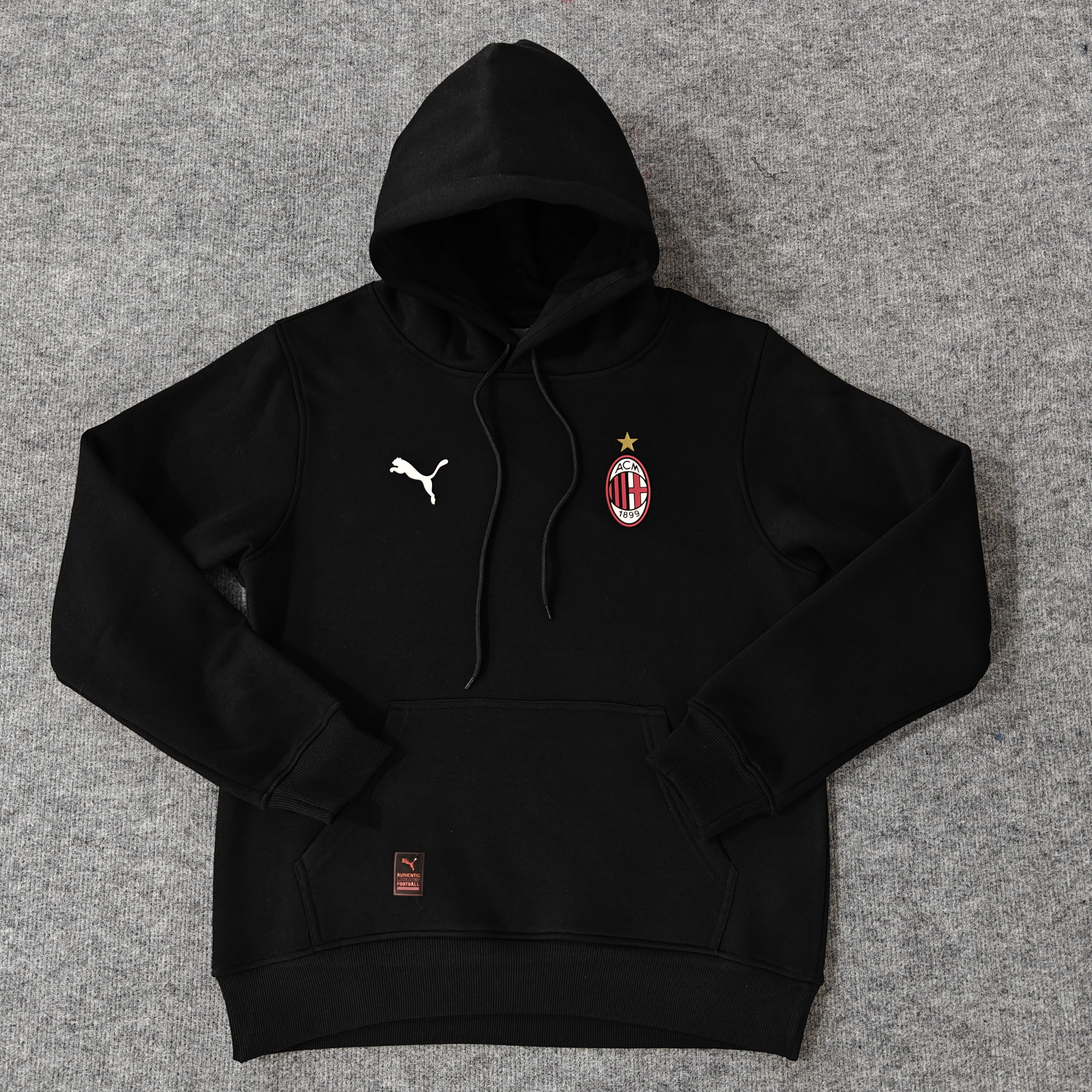 24/25 AC Milan players black hoodie 1:1 Thai quality