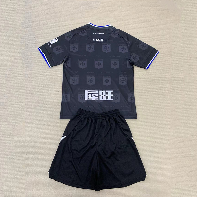 24/25 AJ Auxerre Away Football Jersey + Shorts 1:1 Thai Quality