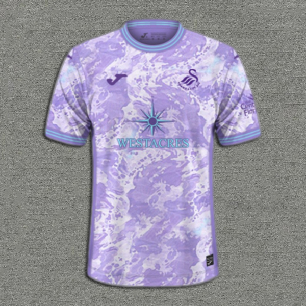 24/25 Swansea City third away football jersey 1:1 Thai Quality