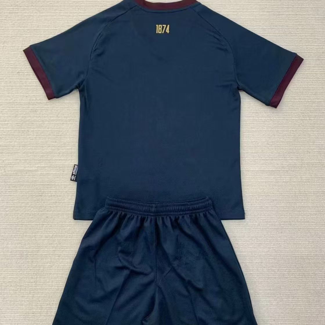 Kids Size 24/25 hearts fc Third Kit 1:1 Thai Quality