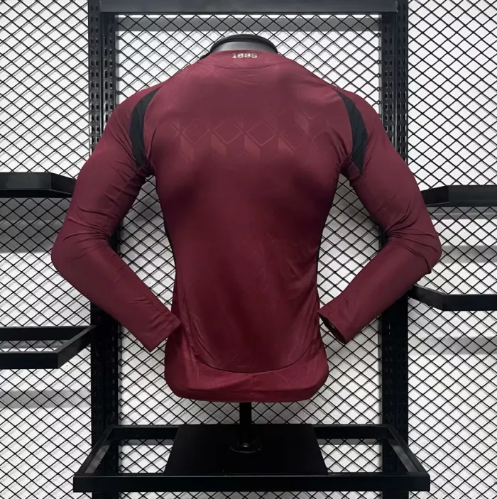 Player Version Belgium Home Jersey 24/25 Euro Cup 2024 Football Kit Long Sleeves