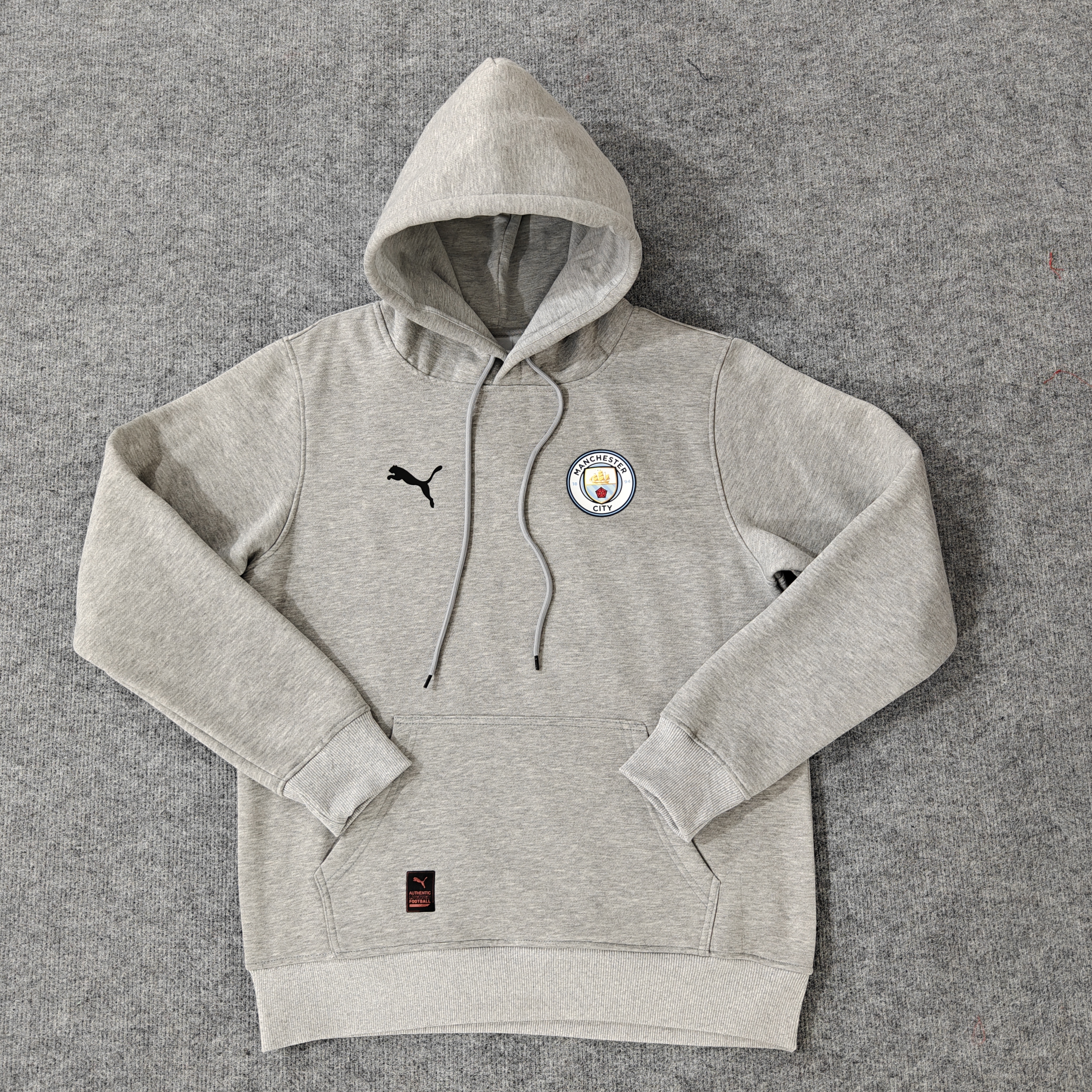 24/25 Manchester City players grey hoodie 1:1 Thai quality
