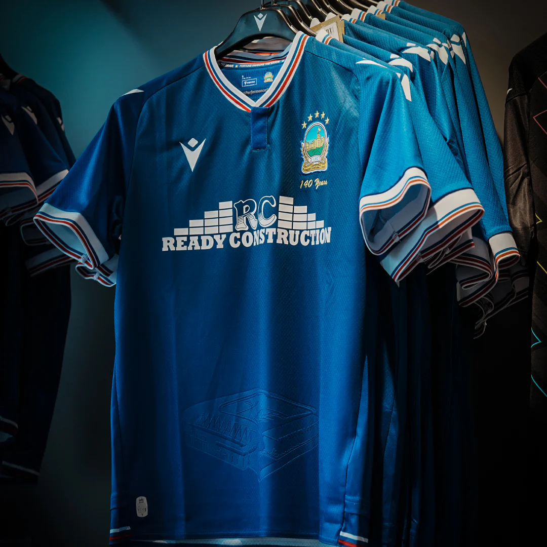 (S-4XL)25/26 Linfield 140th Anniversary Home Kit 1:1 Thai quality