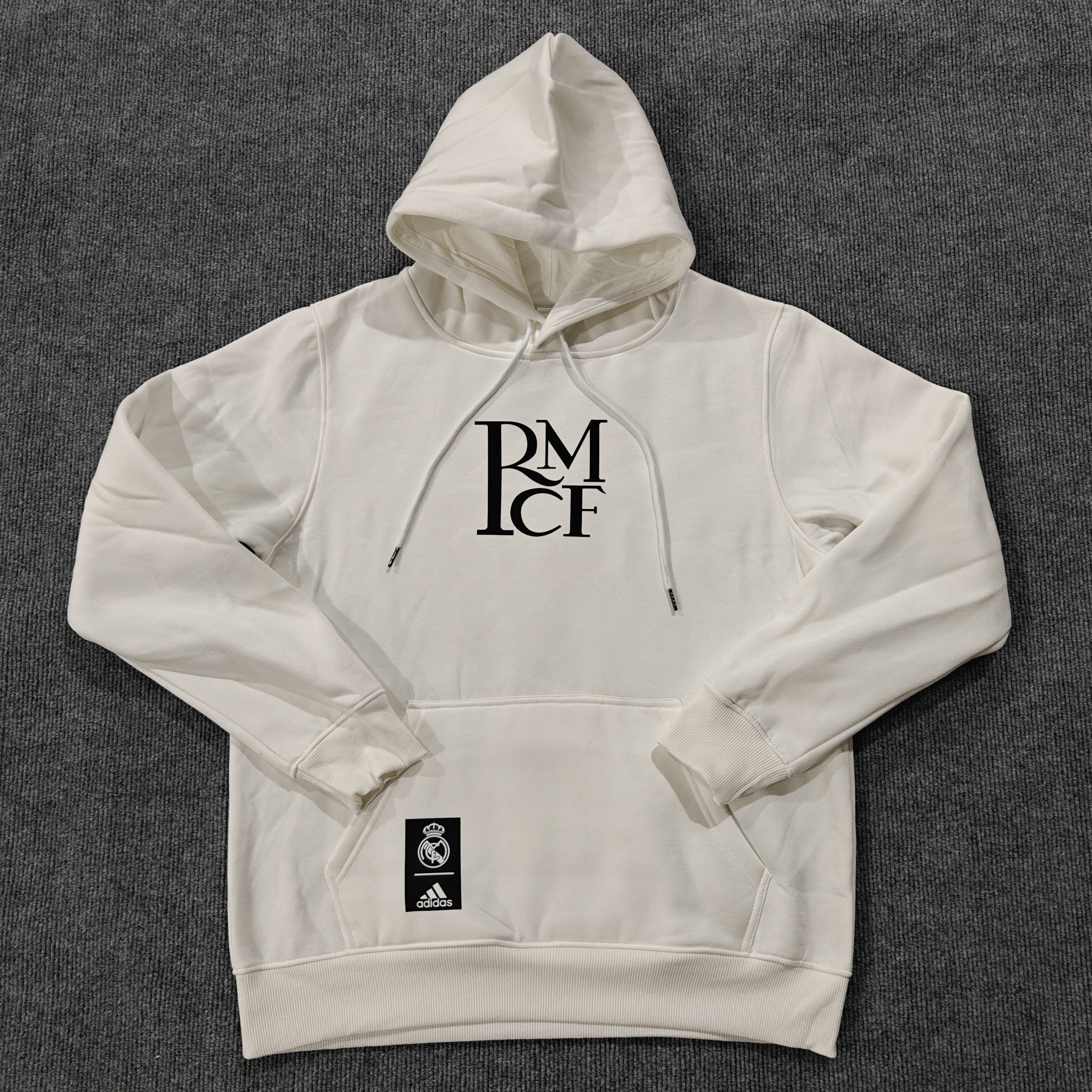 24/25 Real Madrid White Hoodie 1:1 Thai quality