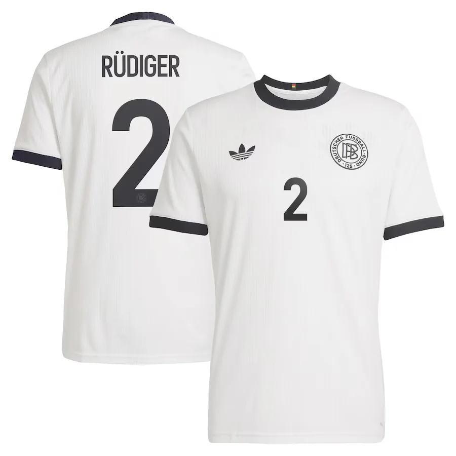 (S-4XL)2025 Germany 125th Anniversary White Football Shirt