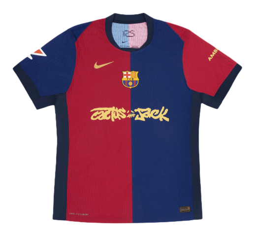 (S-4XL) 2025 Barcelona Travis Scott x El Clásico jersey1:1 Thai Quality
