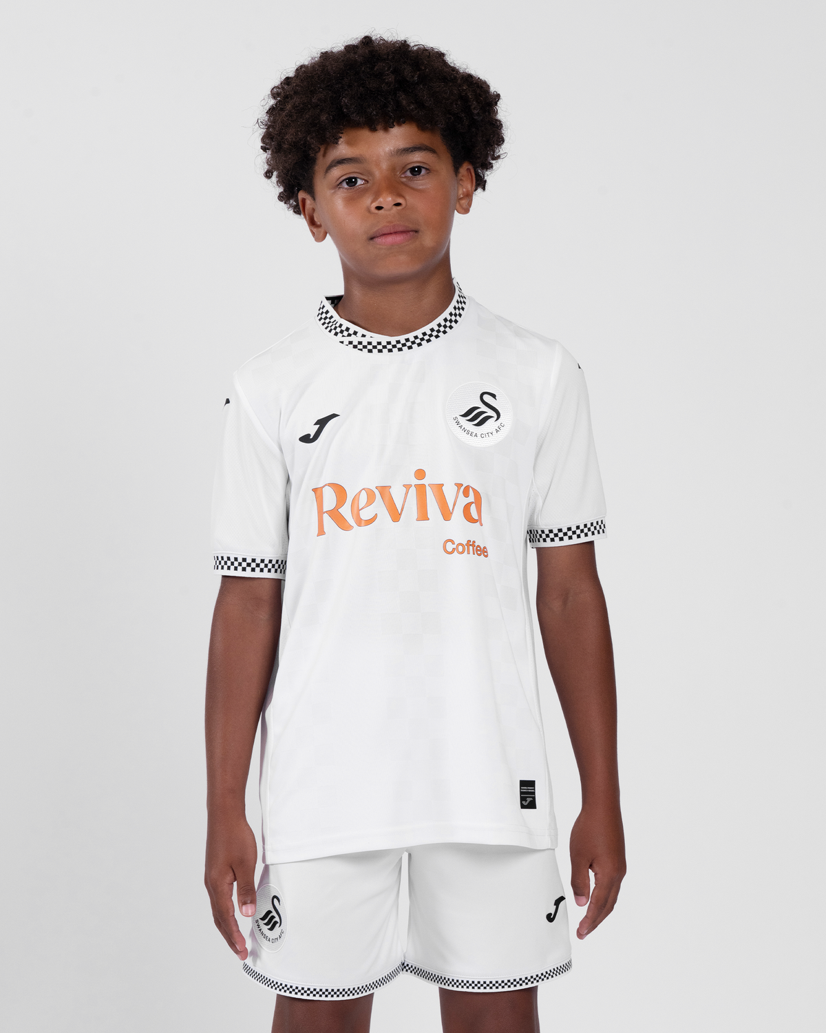 25/26 Kids Swansea City home football jersey 1:1 Thai Quality