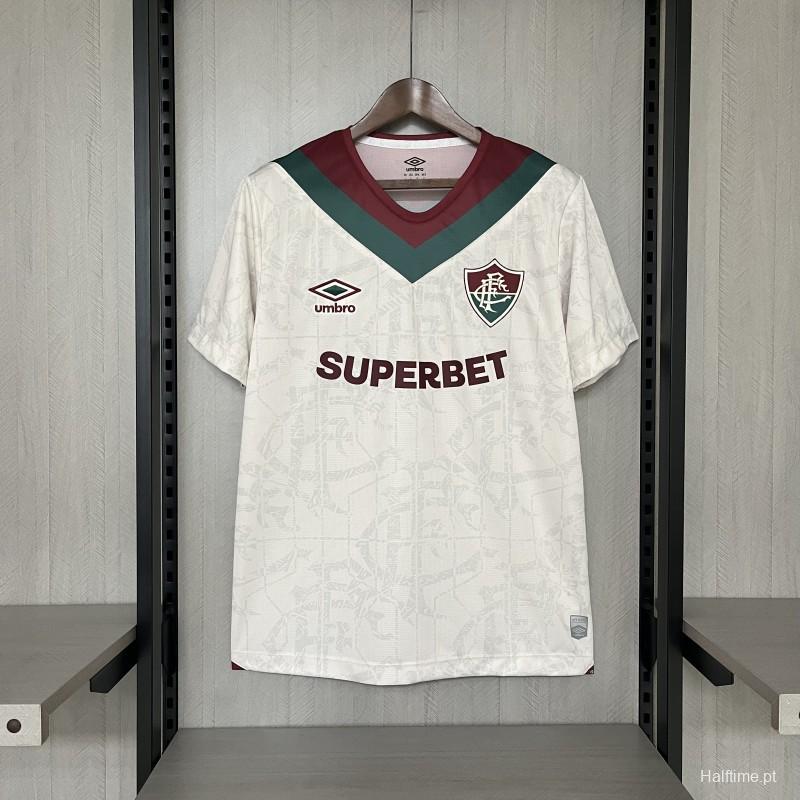 24/25 Fluminense Third White Jersey 1:1 Thai Quality