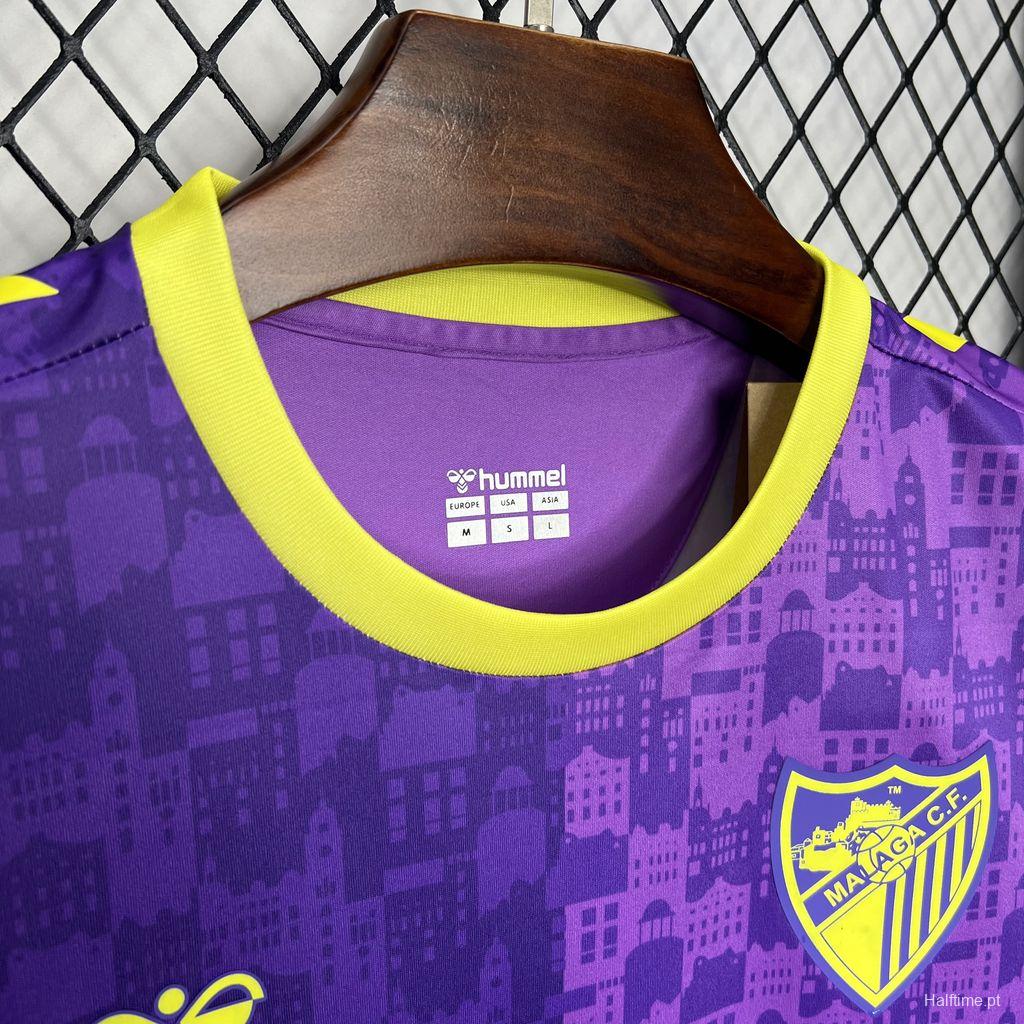 24/25 Malaga Purple Pre-match Training Jersey 1:1 Thai Quality