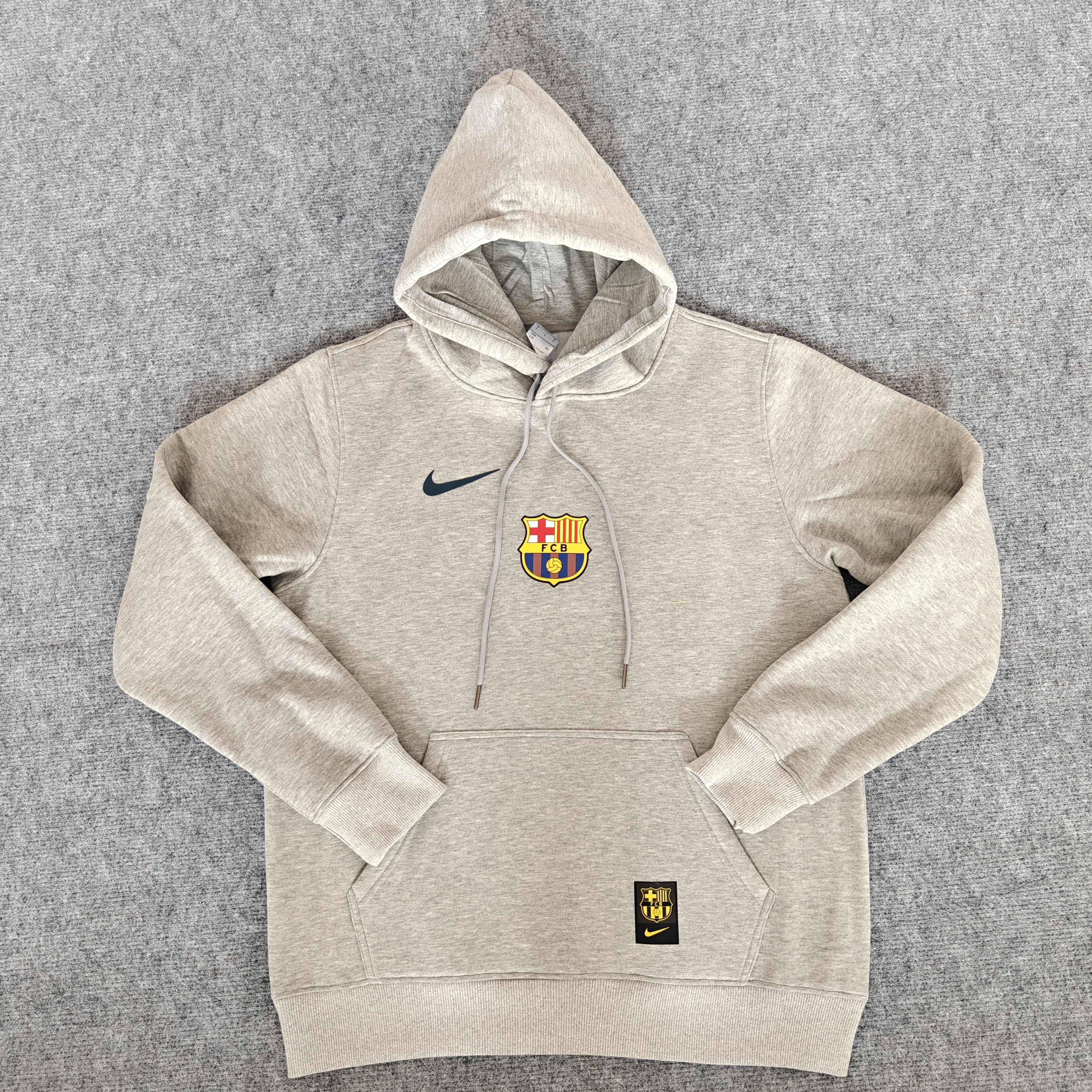 24/25 Barcelona Home Players Grey Hoodie 1:1 Thai quality
