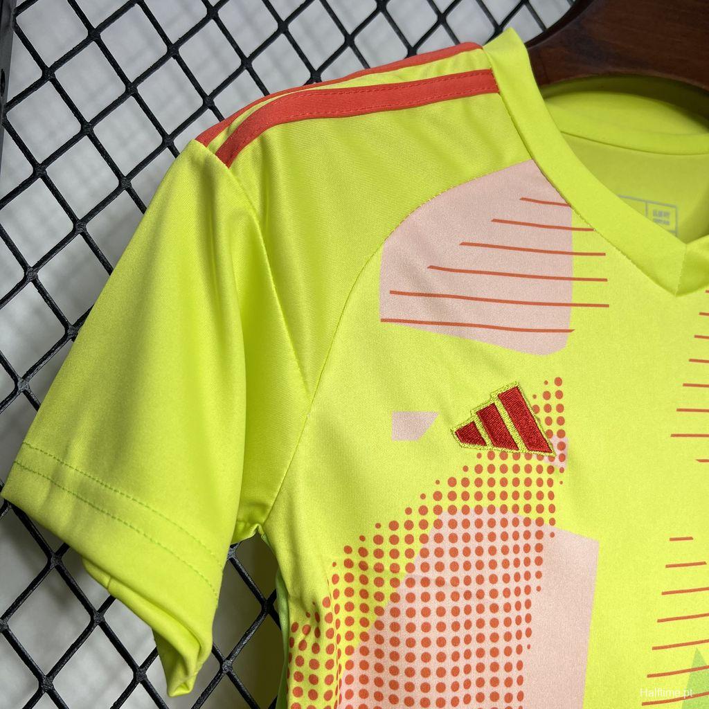 24/25 Kids Celtic Goalkeeper Yellow Jersey 1:1 Thai Quality