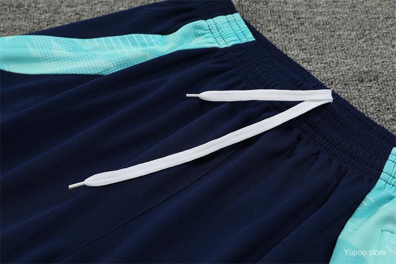 24/25 Chelsea Lake Green Short Sleeve Jersey+Shorts 1:1 Thai quality