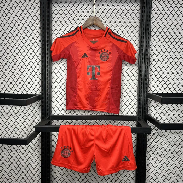 Kids Bayern Munich Home Kit Jersey+Shorts 2024/25