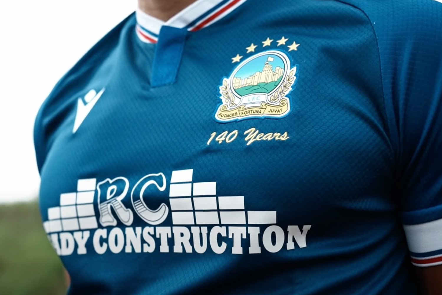 (S-4XL)25/26 Linfield 140th Anniversary Home Kit 1:1 Thai quality