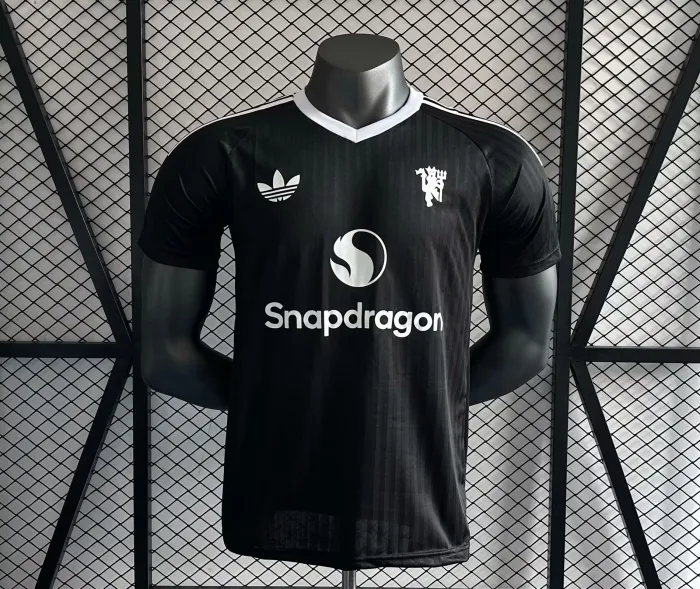 Player Version Manchester United Black Kit 24/25 Football Jersey 1:1 Thai quality